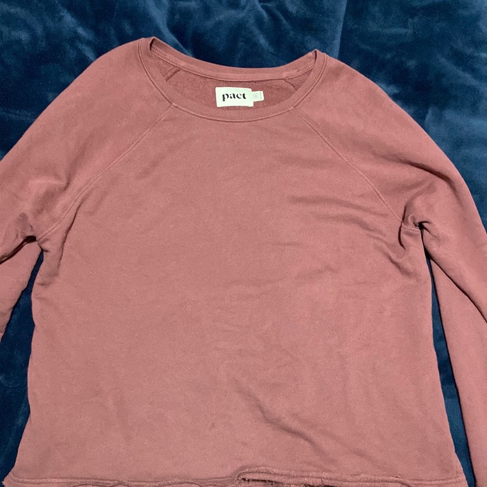 Pact Burgundy Sweater - Size Medium